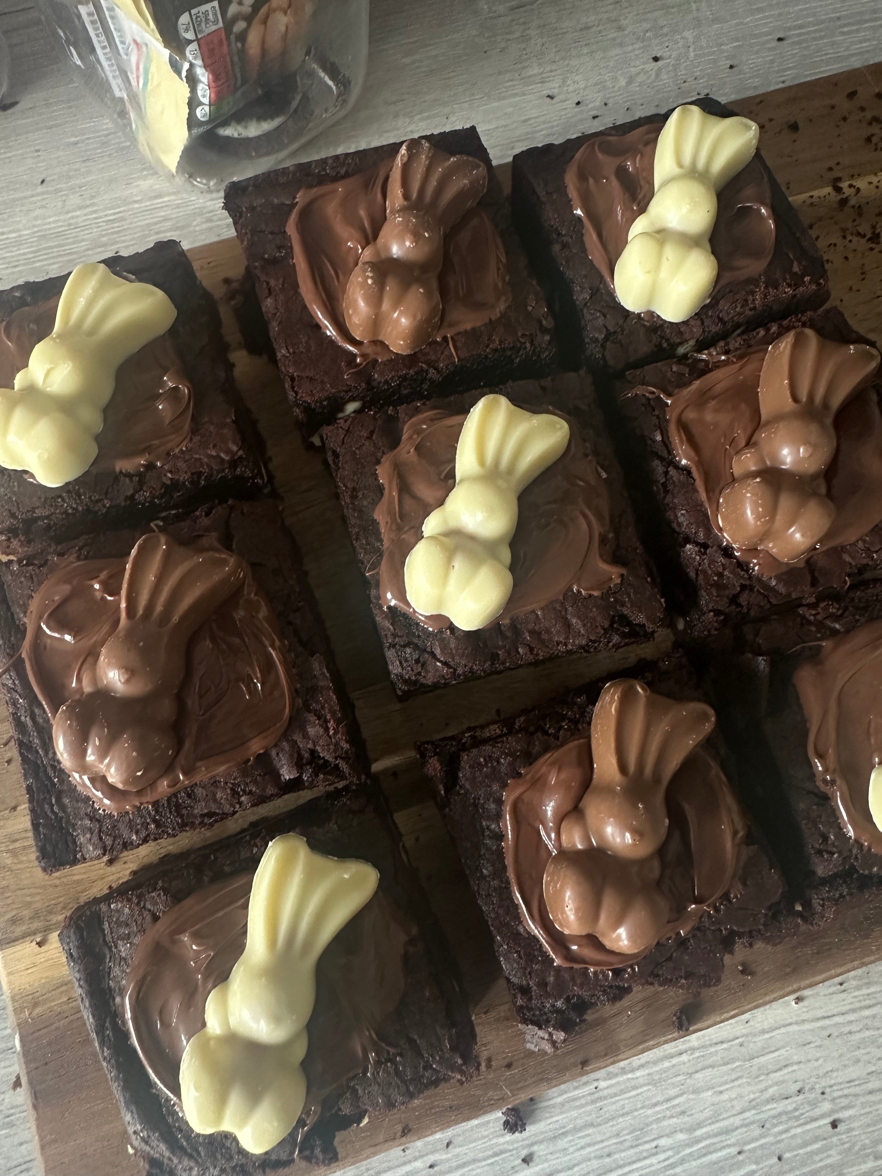 Chocolate fudge brownies