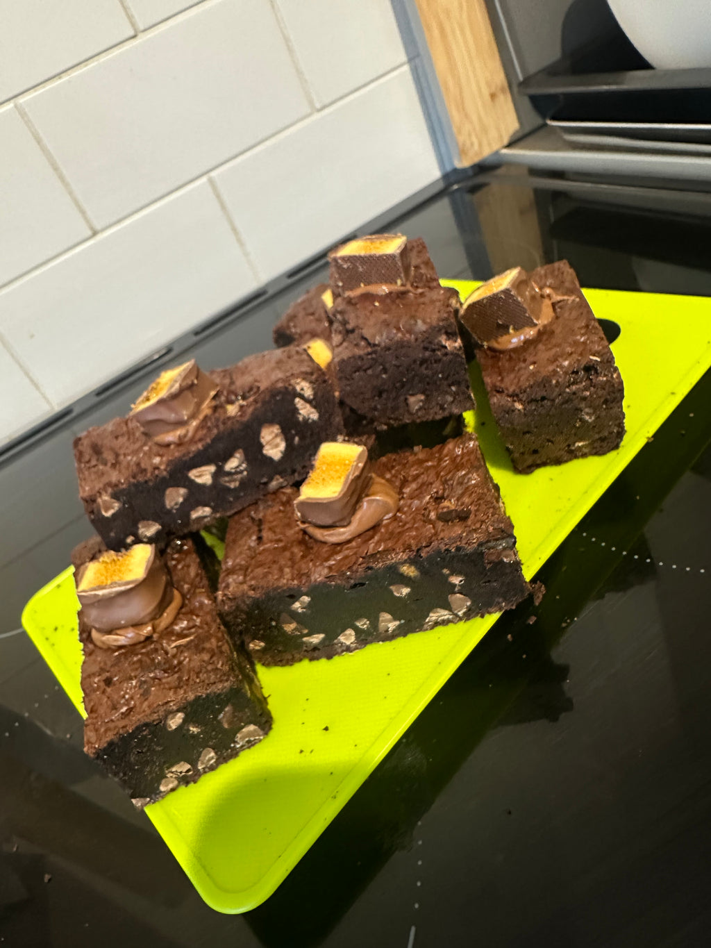 Chocolate fudge brownies