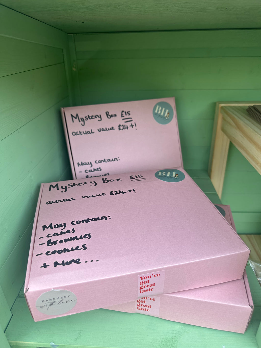Monthly mystery box